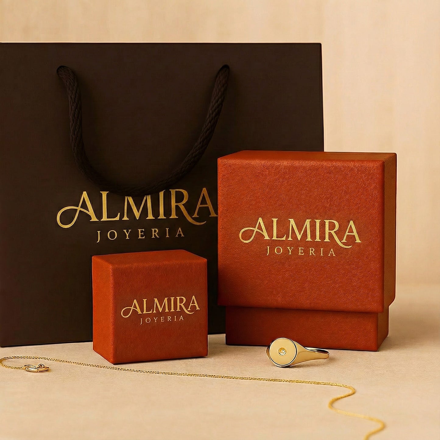 Collar Bodega Box | Oro