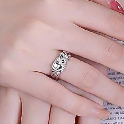 Anillo de Collar Inspirado en Perros, Bonito y Estiloso