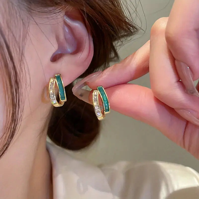 Pendientes Chloé Feuillage | Dorado